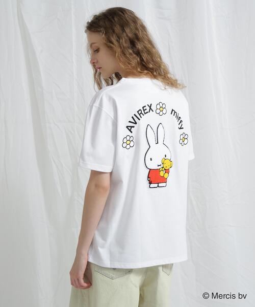 Miffy（ミッフィー） tシャツ 「AVIREX×miffy」WEB限定 SAGARA T-SHIRT