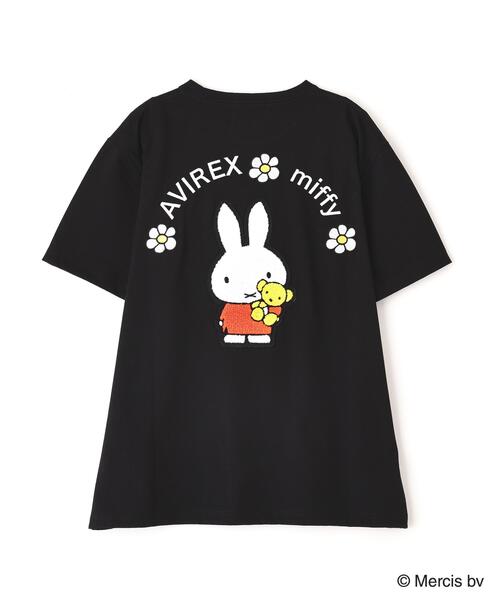 新春セール！【未使用】アライブン　アクティブTシャツ プレミアム　レディース M Miffy（ミッフィー） tシャツ 「AVIREX×miffy」WEB限定 SAGARA T-SHIRT
