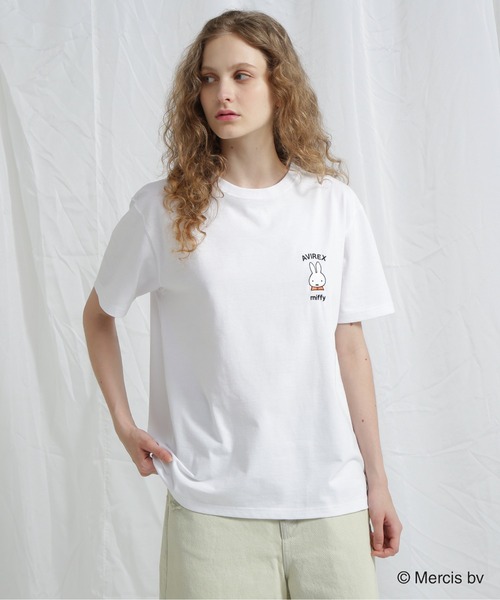 Miffy tシャツ 「AVIREX×miffy」WEB限定 SAGARA T-SHIRT