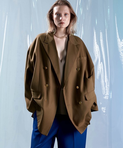 「ENDER PRODUCTS」 チェスターコート L キャメル メンズ_画像2