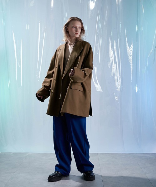 「ENDER PRODUCTS」 チェスターコート L キャメル メンズ_画像6