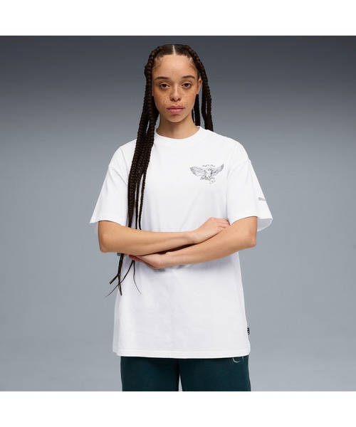 tシャツ PUMA プーマ Hoops x Harry Potter Tee レディース