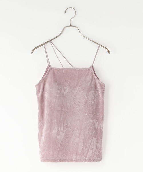 LOWRYS FARM（ローリーズファーム） キャミソール ベロアカップキャミ