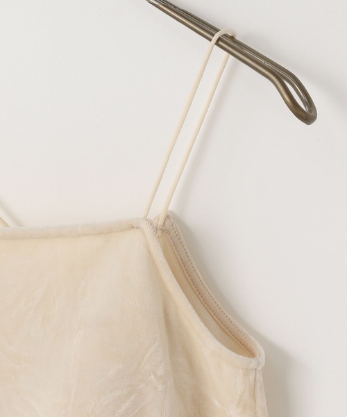 LOWRYS FARM（ローリーズファーム） キャミソール ベロアカップキャミ