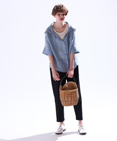 [Kelen] Denim брюки M индиго голубой женский 