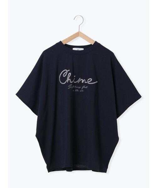 Samansa Mos2 blue（サマンサモスモスブルー） tシャツ 「接触冷感