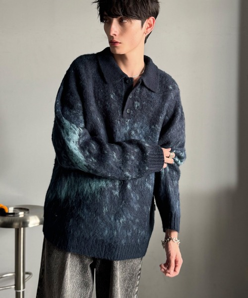 Classical Origin セーター ニット 「まるで毛布。」モヘアライク