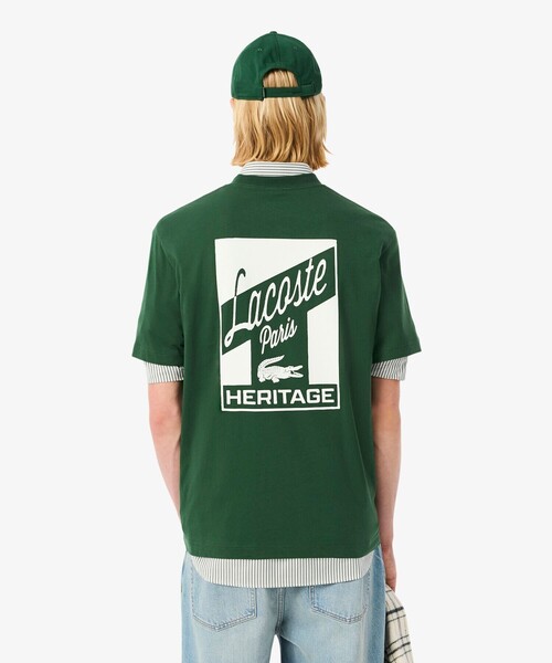 LACOSTE（ラコステ） tシャツ ラコステパリバックプリントTシャツ
