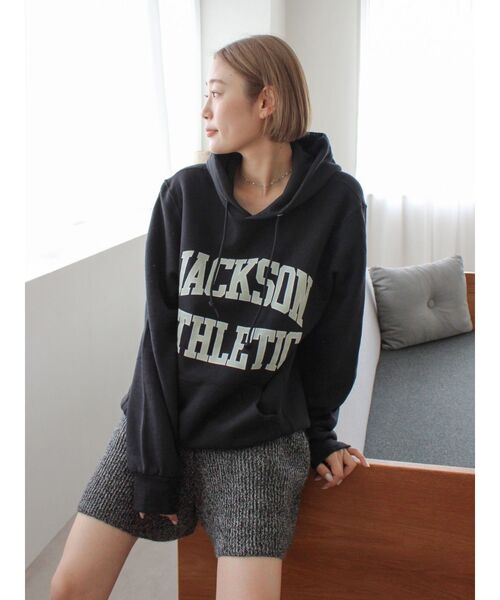 Ungrid パンツ カラーネップニットハーフパンツ レディース