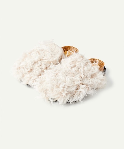 スリッポン 「leinwande」Sheephide Clogs レディースの画像