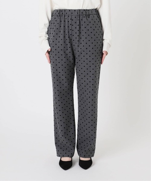 SLOBE IENA（スローブイエナ） スラックス パンツ 「吸湿発熱/WEBのみ4