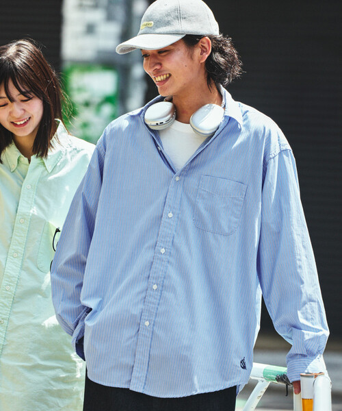 シャツ NAUTICA/ノーティカ ヴィンテージライク ストライプ ブロードBDシャツ メンズ | NAUTICA | 03