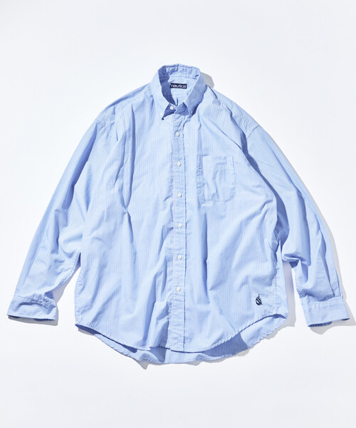 シャツ NAUTICA/ノーティカ ヴィンテージライク ストライプ ブロードBDシャツ メンズ | NAUTICA | 17