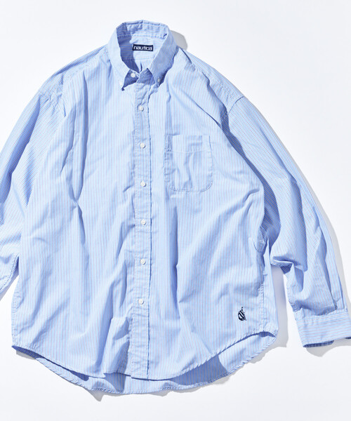 シャツ NAUTICA/ノーティカ ヴィンテージライク ストライプ ブロードBDシャツ メンズ | NAUTICA | 16