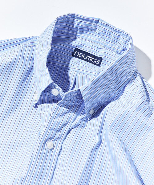 シャツ NAUTICA/ノーティカ ヴィンテージライク ストライプ ブロードBDシャツ メンズ | NAUTICA | 15