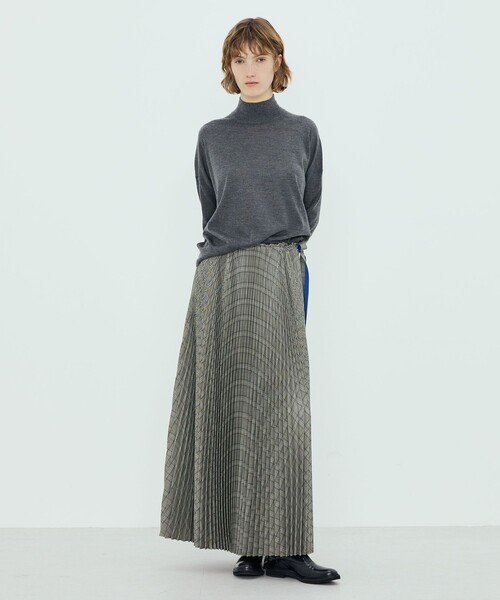 TOMORROWLAND .B ニット セーター カシミヤシルク モックネックプル