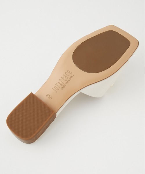 「STACCATO」 フラットサンダル 23cm ミント レディース_画像4