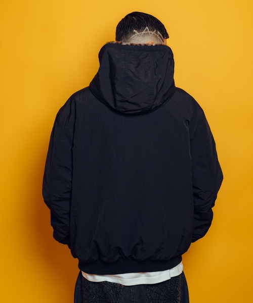 Subciety（サブサエティ） ブルゾン アウター Reversible nylon fur