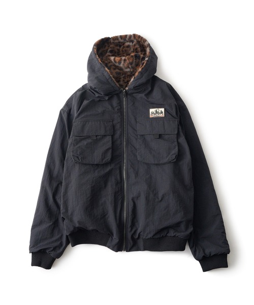 Subciety（サブサエティ） ブルゾン アウター Reversible nylon fur