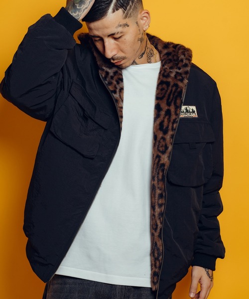 Subciety（サブサエティ） ブルゾン アウター Reversible nylon fur