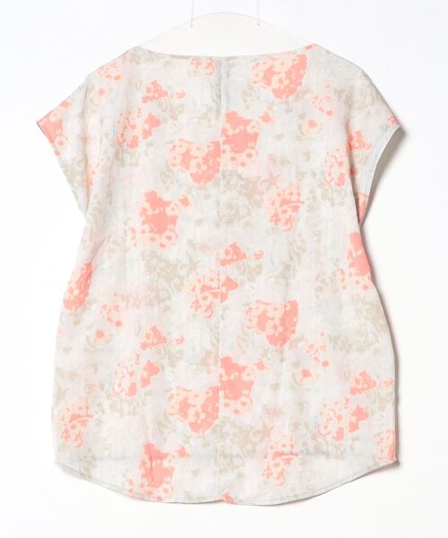 「qualite」 半袖ブラウス 2 グレー レディース_画像2