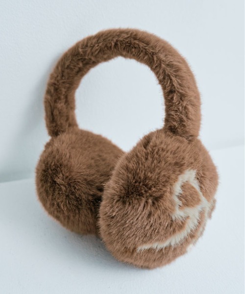 耳当て イヤーマフ リボン フェイク ファー レディース : ZOZOTOWN