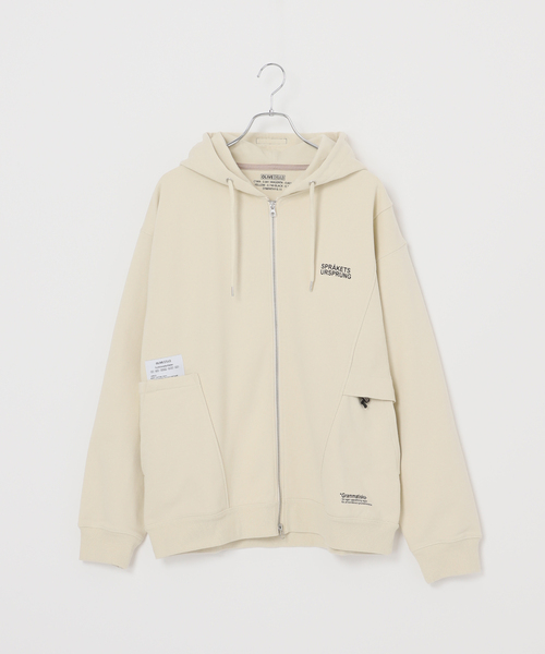 B.C STOCK（ベーセーストック） パーカー 「OLIVEDRAB/オリーブドラブ