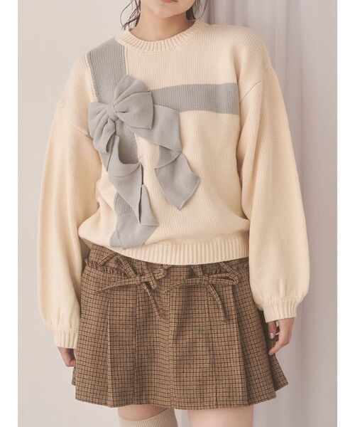 merry jenny（メリージェニー） ニット セーター プレゼントリボン