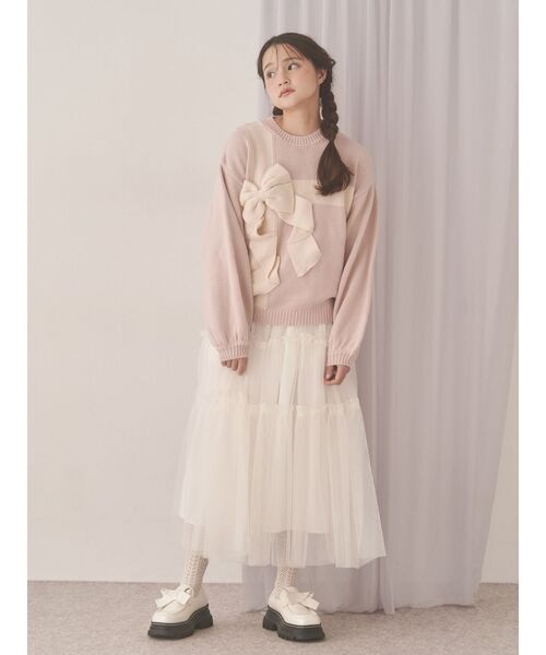 merry jenny（メリージェニー） ニット セーター プレゼントリボン