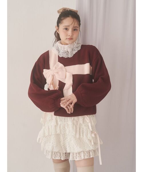 merry jenny（メリージェニー） ニット セーター プレゼントリボン