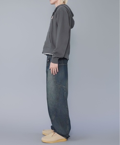 Short ジップフーディー BABYMONSTER ジップフーディー ブルー short ベビモン - メルカリ