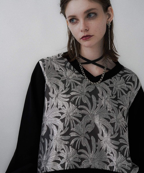 HARE（ハレ） トレーナー スウェット ストリングジャガードキリカエV