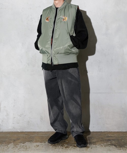 THRIFTY LOOK ベスト ジレ THRIFTY LOOK / スリフティールック