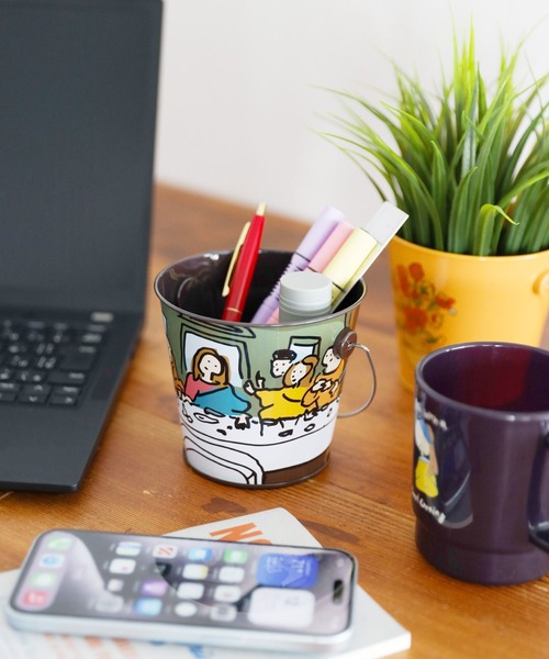 LAKOLE（ラコレ） 収納 「世界の名作」ミニバケツ / 588598 : ZOZOTOWN