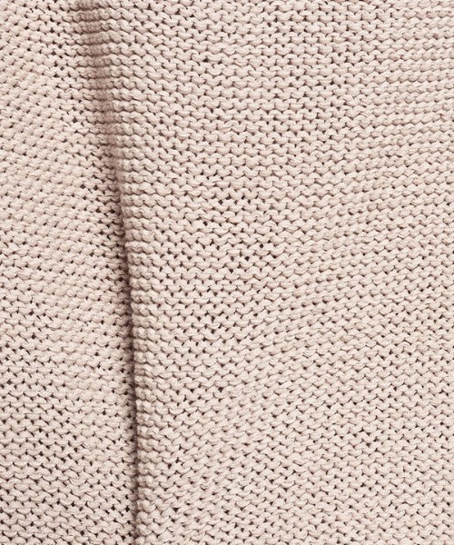 anuans」 Vネックニット FREE ピンクベージュ レディース