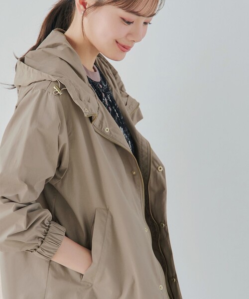 「Tiaclasse」 マウンテンパーカー M モカ レディース_画像6