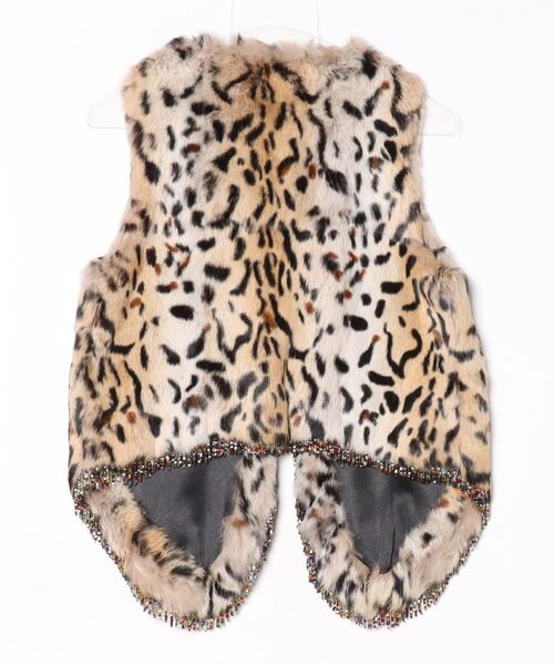 「panaji」 ベスト FREE ベージュ レディース_画像2