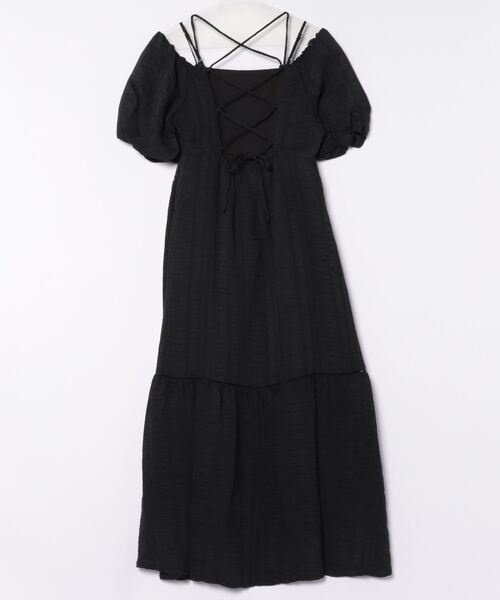 「archives」 半袖ワンピース MEDIUM アイボリー レディース_画像2