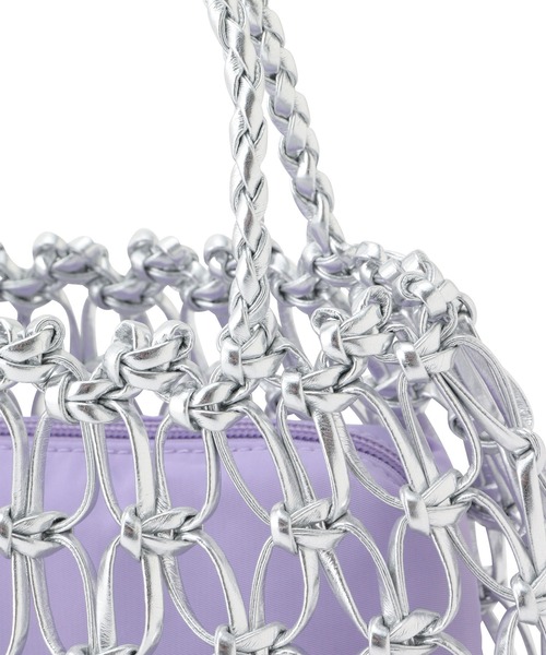 「Bonjour Girl」 ハンドバッグ FREE ブラック レディース_画像4