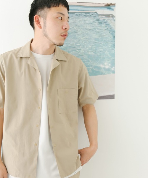 「URBAN RESEARCH DOORS」 半袖シャツ LARGE ブラック メンズ_画像3