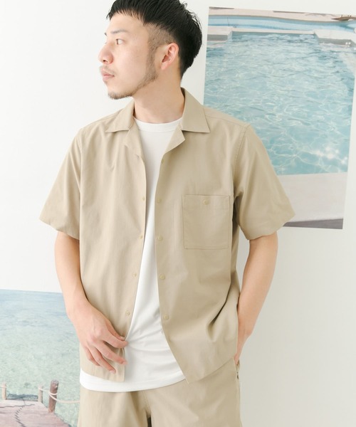 「URBAN RESEARCH DOORS」 半袖シャツ LARGE ブラック メンズ_画像6