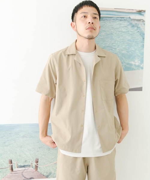 「URBAN RESEARCH DOORS」 半袖シャツ LARGE ブラック メンズ_画像7