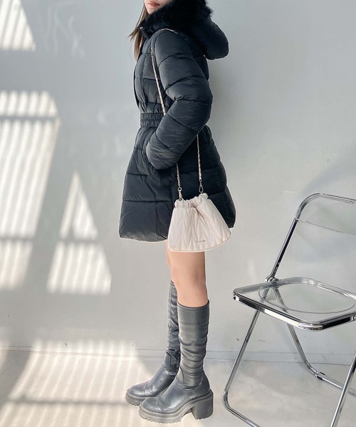 AS KNOW AS（アズノゥアズ） ダウンコート ダウンジャケットファー