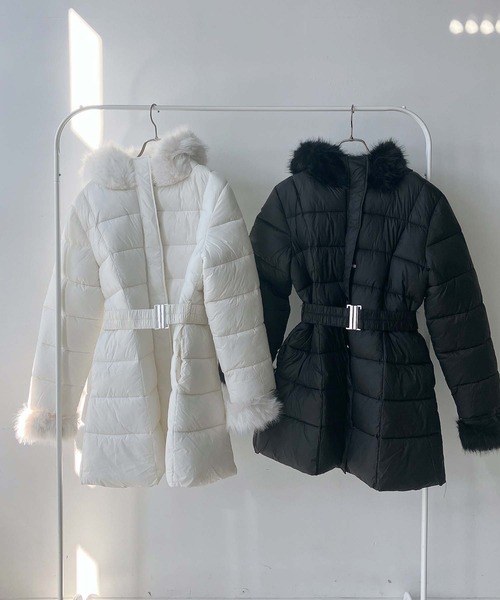 AS KNOW AS（アズノゥアズ） ダウンコート ダウンジャケットファー