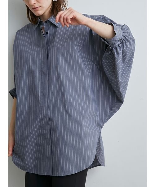 「styling/」 7分袖シャツ FREE ベージュ レディースの画像