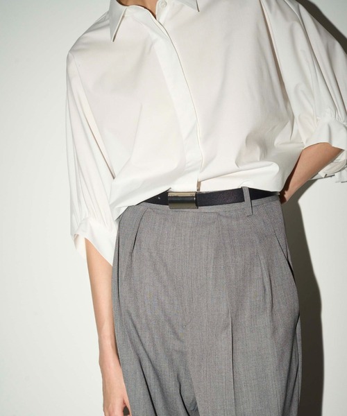 「styling/」 7分袖シャツ FREE ベージュ レディースの画像