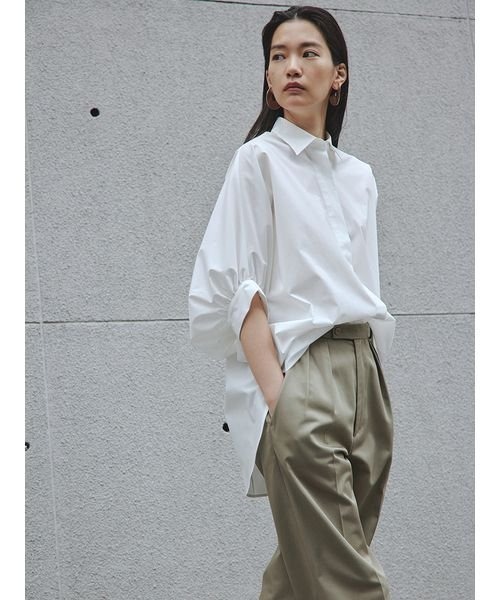 「styling/」 7分袖シャツ FREE ベージュ レディースの画像