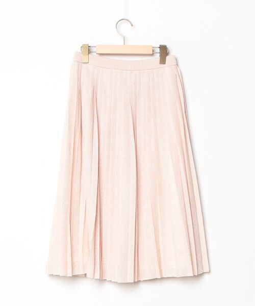 Rene（ルネ） ストライプ柄ニットスカート 36 ピンク レディース