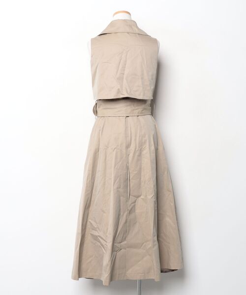 「Dessin de Mode」 ベスト 1 ベージュ レディース_画像2