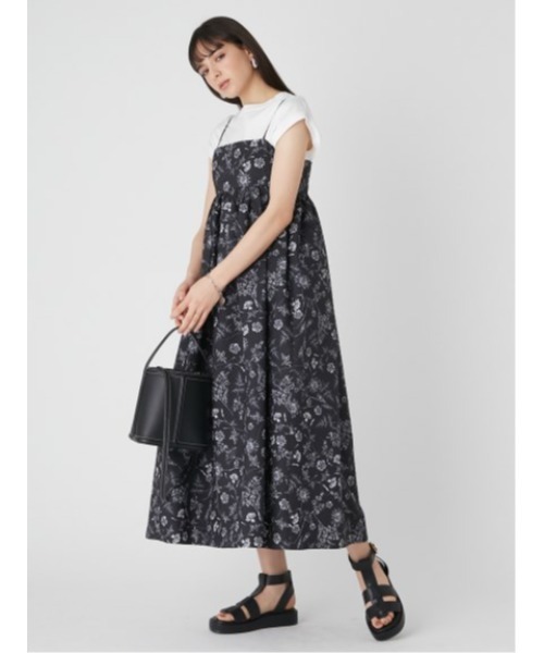 Mila Owen（ミラオーウェン） キャミソールワンピース 1 ブラック